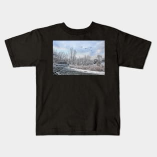 Winter Bombers Kids T-Shirt